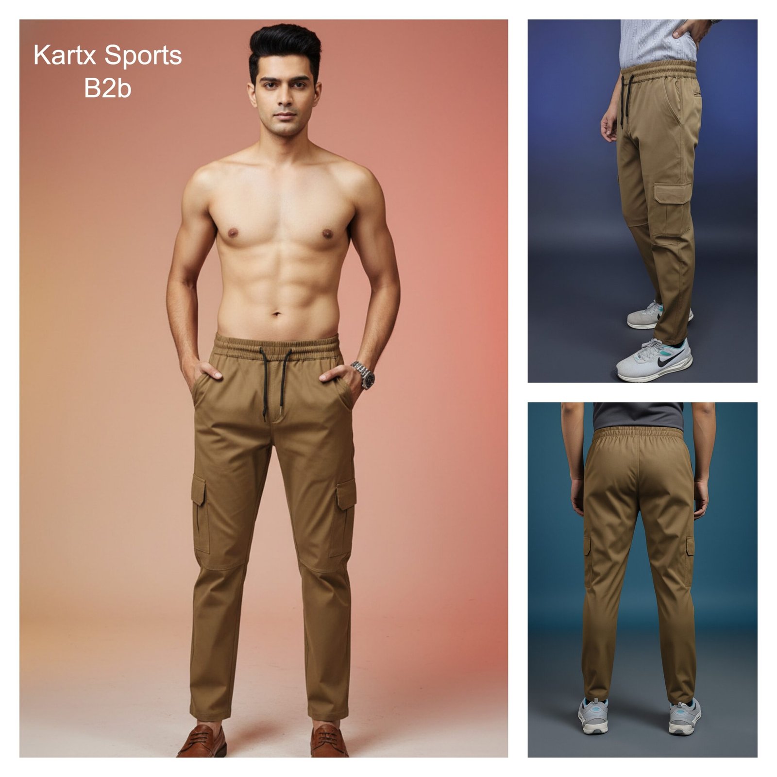 kartx sports cargo pants pack of 4 kartx sports cargo pants pack of 4